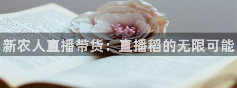 雨燕免费直播在线观看直播足球赛：新农人直播带货：直播稻的无限可能