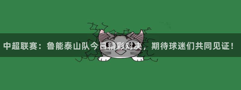 360直播足球直播雨燕：中超联赛：鲁能泰山队今日精彩对决，期待球迷们共同见证！